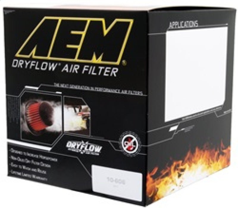 AEM 5in Dryflow Air Filter with 8in Element - DTX Performance