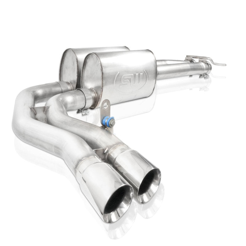 Stainless Works Chevy Silverado/GMC Sierra 2007-16 5.3L/6.2L Exhaust Before Passenger Rear Tire Exit - DTX Performance