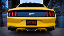 Load image into Gallery viewer, Corsa 2015 Ford Mustang GT 5.0 3in Axle Back Exhaust, Black Dual 4.5in Tip *Sport* - DTX Performance