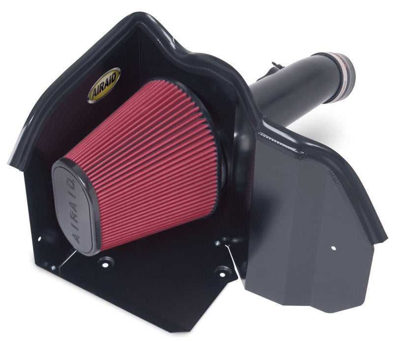 Airaid 07-14 Toyota Tundra/Sequoia 4.6L/5.7L V8 CAD Intake System w/ Tube (Dry / Red Media) - DTX Performance