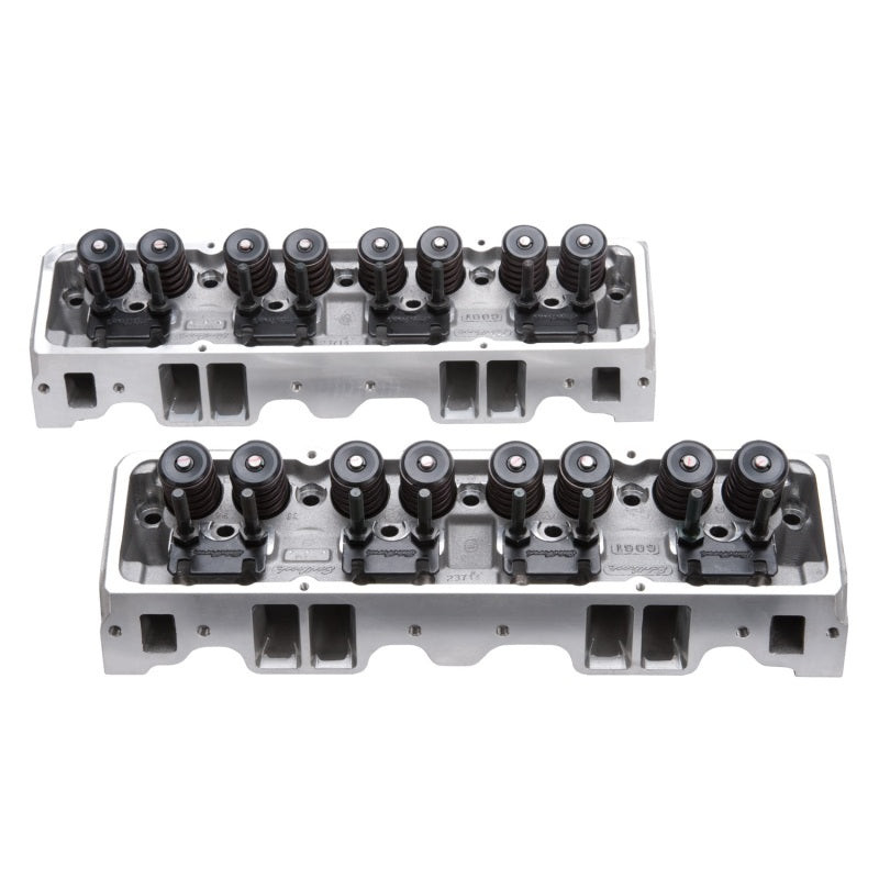 Edelbrock Cylinder Head E-Street SB Chevrolet 70cc (Complete Pair) - DTX Performance