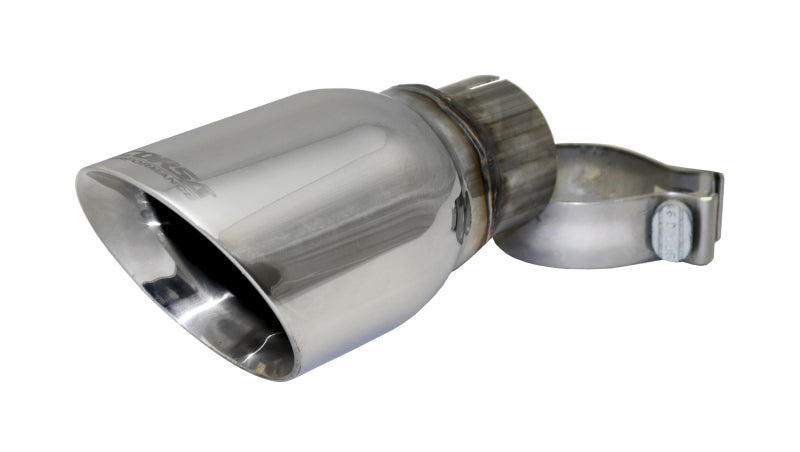 Corsa Single Universal 2.5in Inlet / 4in Outlet Polished Pro-Series Tip Kit - DTX Performance