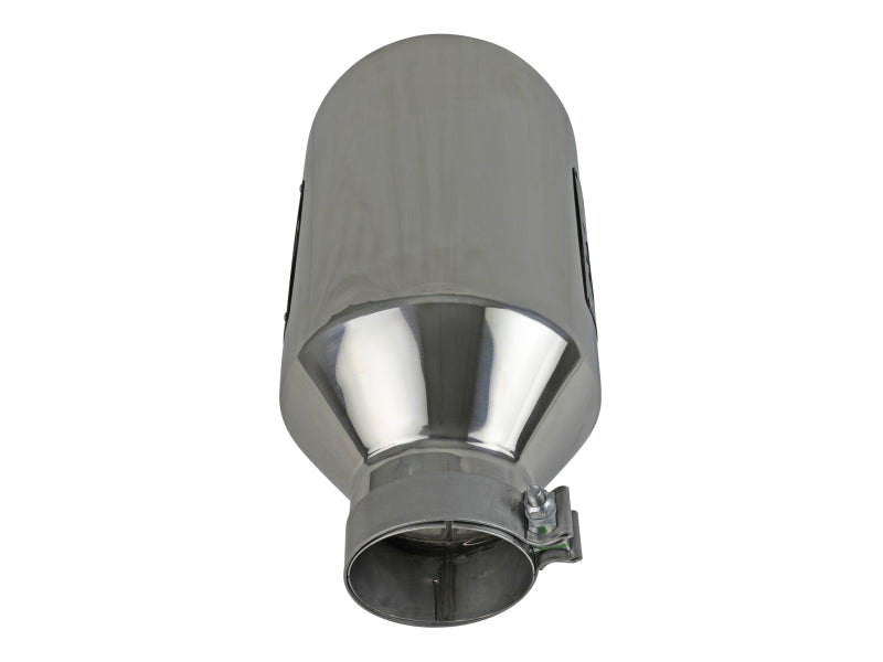 aFe Power MACH Force-Xp 304 Stainless Steel Clamp-on Exhaust Tip - Polished - DTX Performance