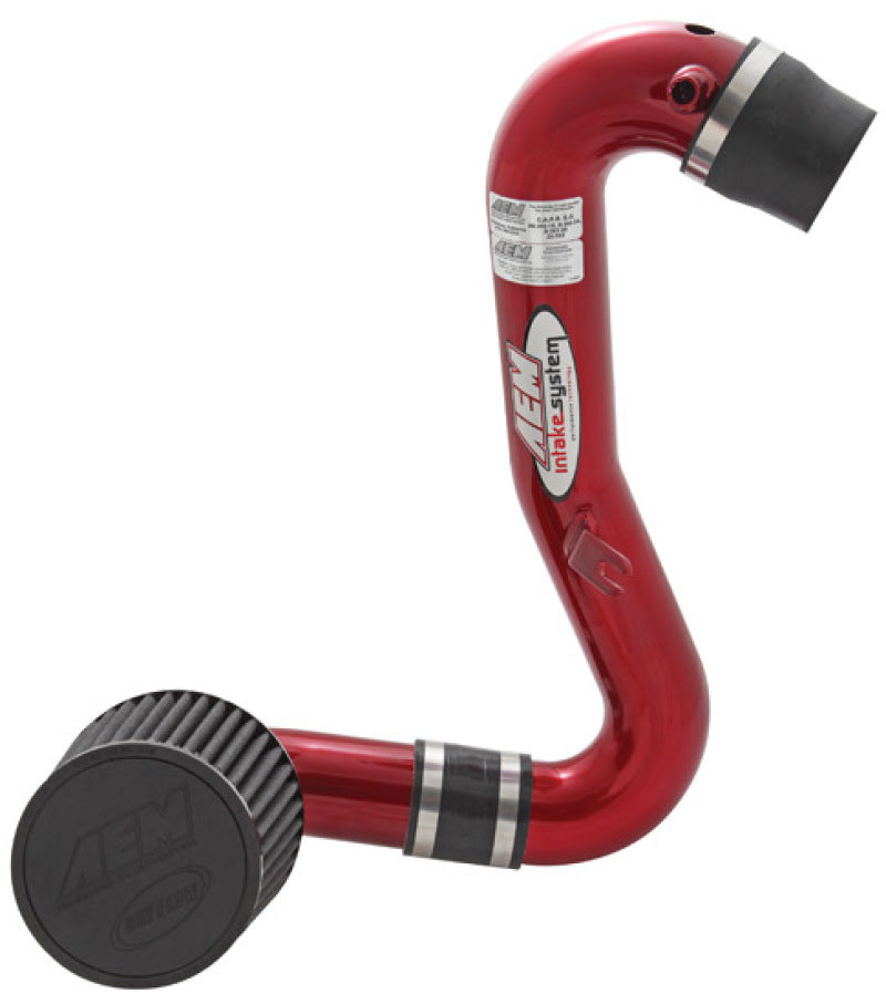 AEM 01-05 Civic DX/LX Red Short Ram Intake - DTX Performance