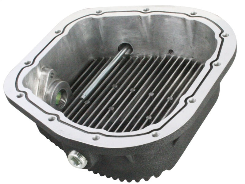 aFe Power Rear Diff Cover (Machined) 12 Bolt 9.75in 97-16 Ford F-150 w/ Gear Oil 4 QT - DTX Performance