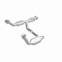 Load image into Gallery viewer, MagnaFlow Conv DF 02-06 Cadillac Escalade / 02-06 Chevy Avalanche 5.3L Dual Conv Y-Pipe Assembly 2WD - DTX Performance