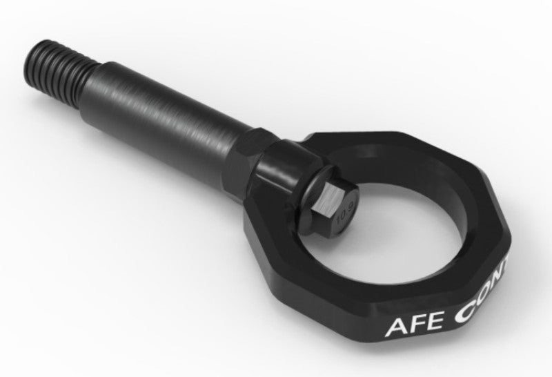 aFe Control Front Tow Hook Black 20-21 Toyota GR Supra (A90) - DTX Performance