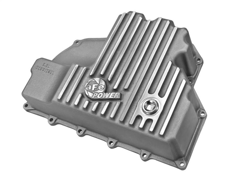 AFE Engine Oil Pan Raw; 14-16 Dodge RAM 1500 EcoDiesel 3.0L V6 (td) - DTX Performance