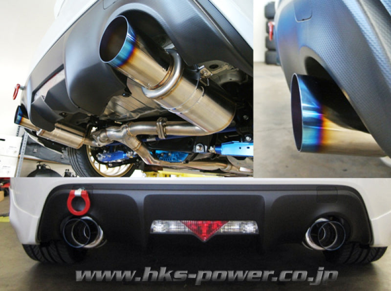 HKS Hi-Power Muffler SPEC-L Scion FR-S - DTX Performance