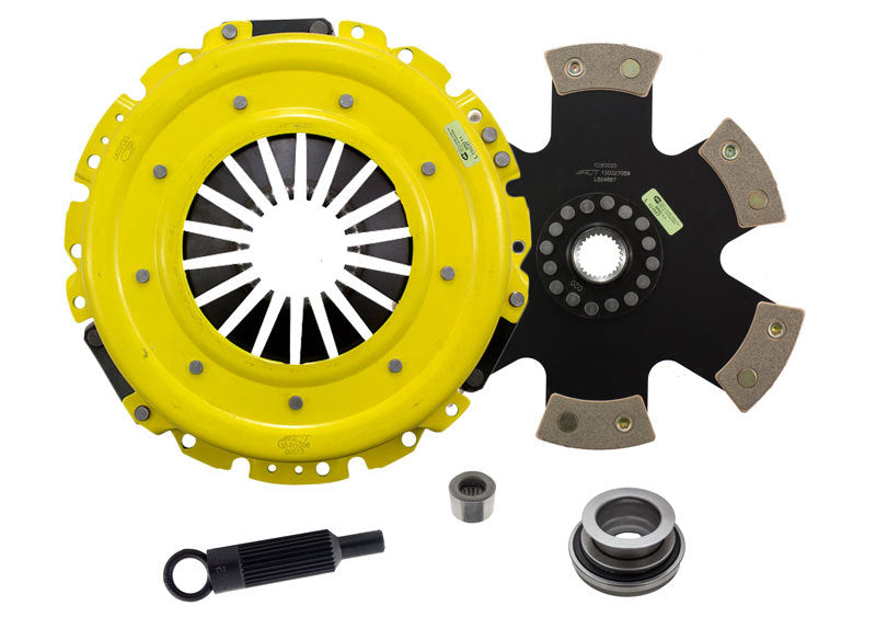 ACT 2011 Ford Mustang HD/Race Rigid 6 Pad Clutch Kit - DTX Performance