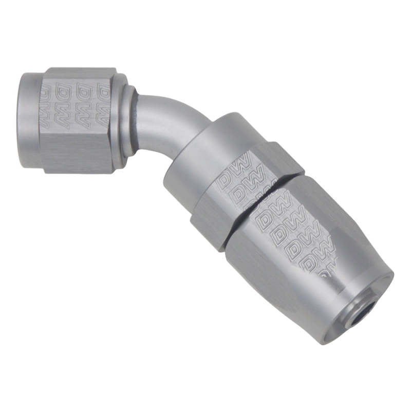 DeatschWerks 6AN Female Swivel 45-Degree Hose End CPE - DTX Performance