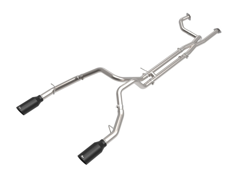 aFe Vulcan Series 3in 304SS Cat-Back Exhaust 21+ Ram 1500 TRX V8-6.2L w/ Black Tips - DTX Performance