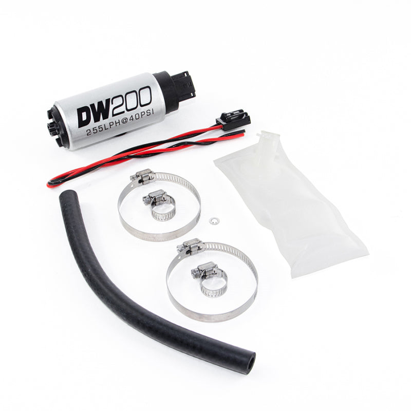 DeatschWerks 90-96 Nissan 300zx (excl TT) 255 LPH DW200 In-Tank Fuel Pump w/ Install Kit - DTX Performance