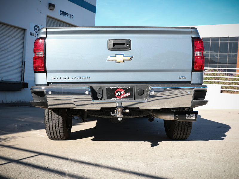 aFe Apollo GT Series 4in 409SS Cat Back Exh System w/Blk Tip 14-18 GM Silverado/Sierra 1500 V8-6.2L - DTX Performance