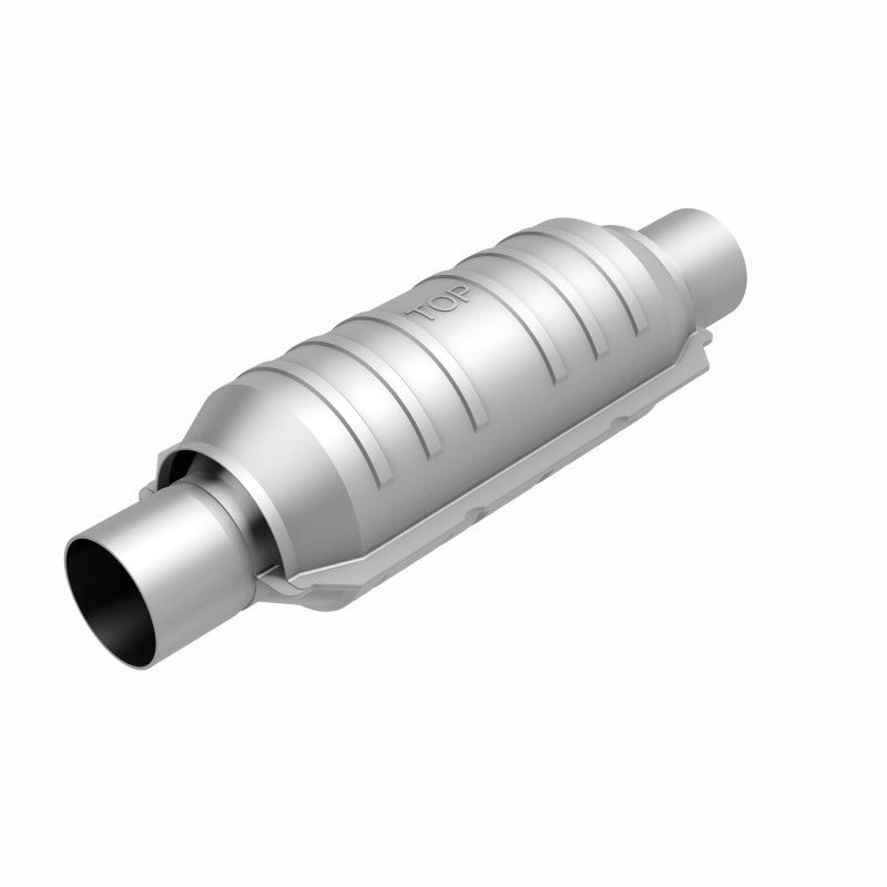 MagnaFlow Catalytic Converter 2 in Inlet 2 in Outlet 11 in Length SS - DTX Performance