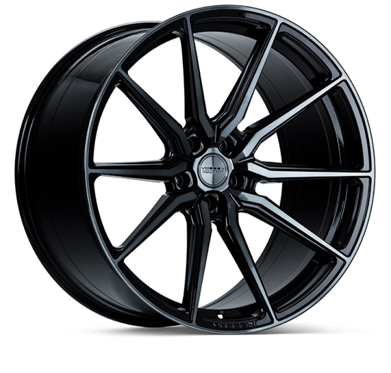 Vossen HF-3 21x10.5 / 5x112 / ET42 / Deep Face / 66.5 - Double Tinted - Gloss Black Wheel - DTX Performance