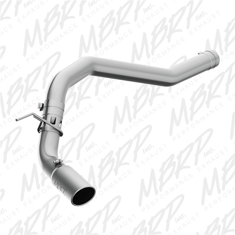 MBRP 16-19 Nissan Titan XD 5.0L 4in Filter Back Single Side Exit Alum Exhaust System - DTX Performance