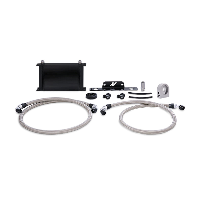 Mishimoto 10-15 Chevrolet Camaro SS Oil Cooler Kit (Non-Thermostatic) - Black - DTX Performance