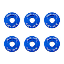 Load image into Gallery viewer, Mishimoto Large Fender Washer Kit (6pcs) - Blue - DTX Performance