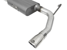 Load image into Gallery viewer, aFe Scorpion 2-1/2in Alum Steel Cat-Back Exhaust w/Pol Tip 07-18 Jeep Wrangler (JK) V6-3.6L/3.8L - DTX Performance