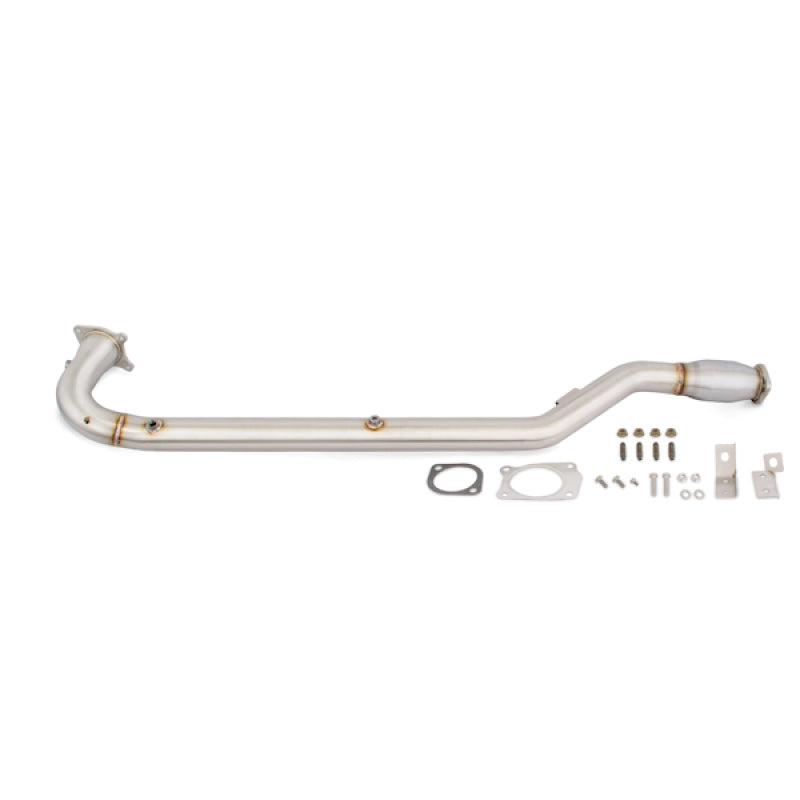 Mishimoto 15+ Subaru WRX Downpipe/J-Pipe w/ Catalytic Converter (6sp Only) - DTX Performance