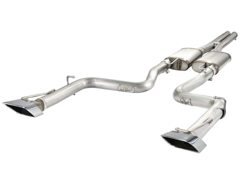 aFe MACHForce XP Exhausts Cat-Back SS-409 EXH CB Dodge Challenger SRT-8 08-12 V8-6.1/6.4L - DTX Performance