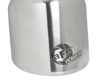 Load image into Gallery viewer, aFe MACH Force-Xp 304 SS Clamp-On Exhaust Tip 2.5in. Inlet / 4in. Outlet / 6in. L - Polished - DTX Performance