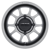 Method MR409 Bead Grip 14x7 / 4+3/13mm Offset / 4x156 / 132mm CB Steel Grey Wheel