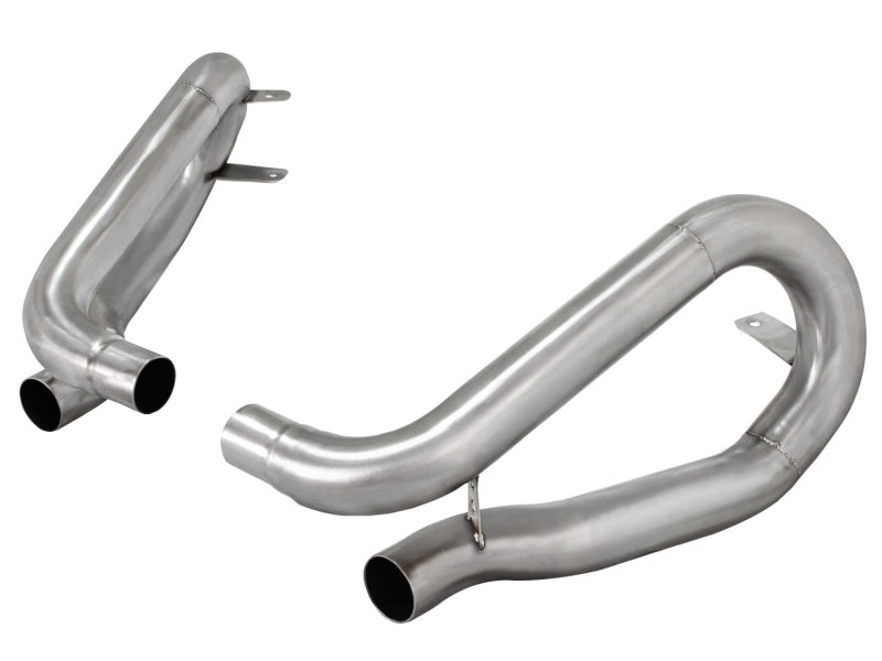 aFe Power MACHForce XP 2.5in Stainless Muffler Bypass 12-14 Porsche 911 (991) C2S 3.8L - DTX Performance