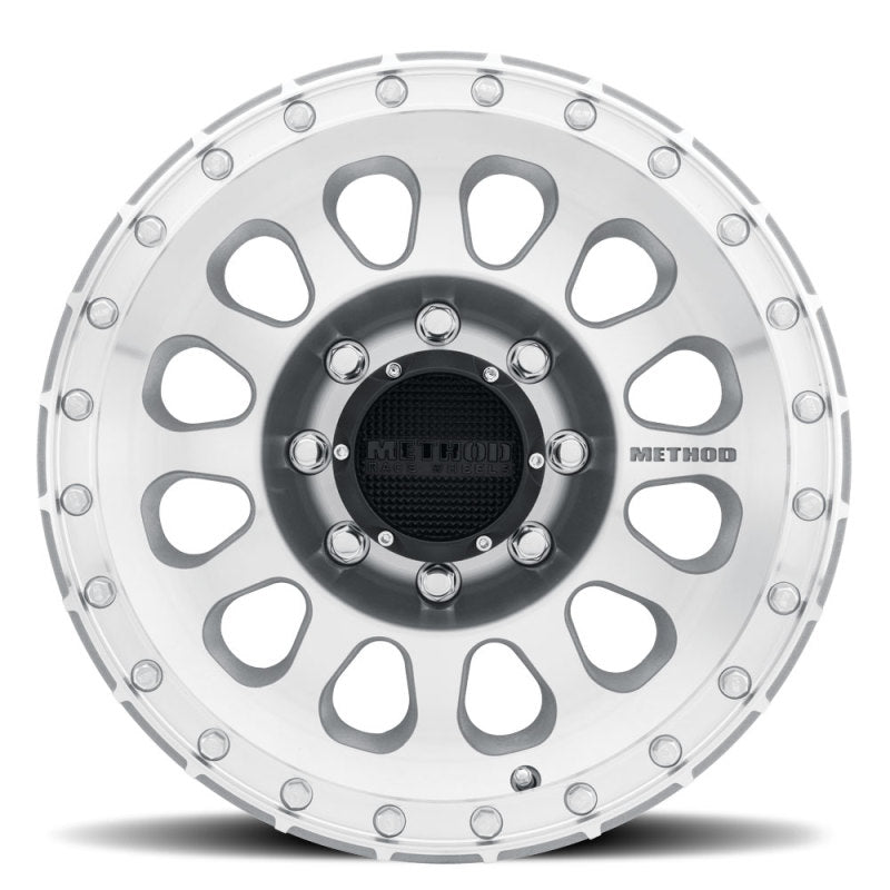 Method MR315 17x8.5 0mm Offset 8x6.5 130.81mm CB Machined/Clear Coat Wheel - DTX Performance