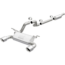 Load image into Gallery viewer, MagnaFlow 2018 Jeep Wrangler L4-2.0L 3in 409SS Cat-Back Exhaust System w/Dual Split Rear Exit - DTX Performance