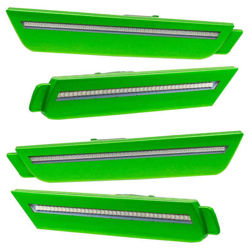 Oracle 10-15 Chevy Camaro Concept Sidemarker Set - Clear - Synergy Green Metallic (GHS) - DTX Performance