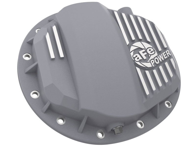 aFe Pro Series GMCH 9.5 Rear Diff Cover Raw w/ Machined Fins 19-20 GM Silverado/Sierra 1500 - DTX Performance