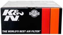 Load image into Gallery viewer, K&amp;N Triangle Air Cleaner Assembly - Red - Size 14in - 5.125in Neck Flange x 3in Height - DTX Performance