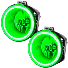 Load image into Gallery viewer, Oracle Lighting 06-10 Jeep Commander Pre-Assembled LED Halo Headlights -Green - DTX Performance