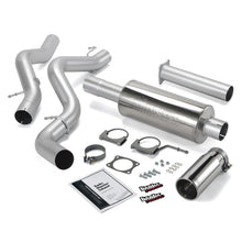 Load image into Gallery viewer, Banks Power 02-05 Chevy 6.6L SCLB Monster Exhaust System - SS Single Exhaust w/ Chrome Tip - DTX Performance