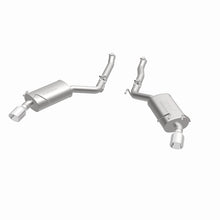 Load image into Gallery viewer, MagnaFlow Axle-Back Stainless Dual Split 4in Polished Tips 10-15 Chevrolet Camaro Convert. 3.6L V6 - DTX Performance