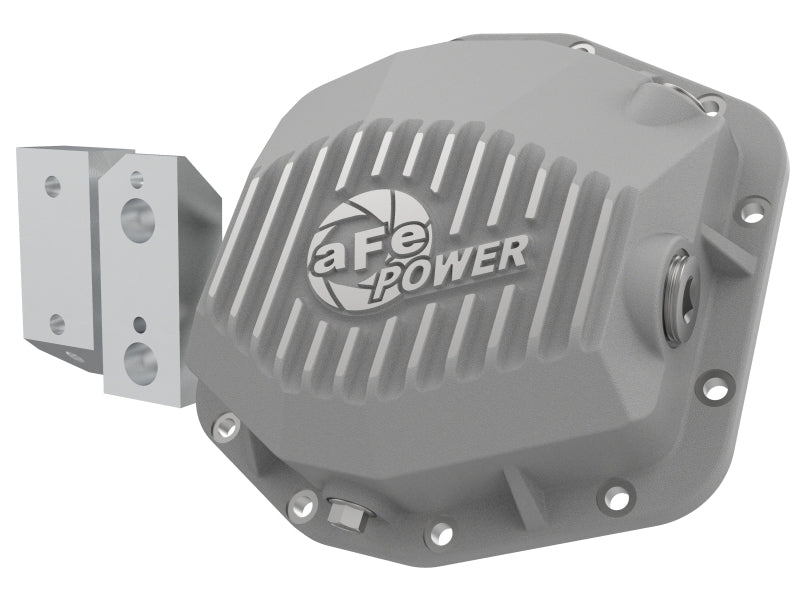 aFe Street Series Rear Differential Cover Raw w/Machined Fins 20+ Jeep Gladiator JT (Dana M220) - DTX Performance