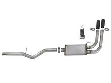 Load image into Gallery viewer, aFe Rebel Series 3in to 2.5in 409 SS Cat-Back Exhaust w/ Black Tips 09-18 GM Silverado/Sierra 5.4L - DTX Performance