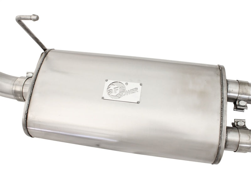 aFe MACHForce XP Exhaust Cat-Back 2.5/3in SS-409 w/ Polished Tip 05-15 Nissan Xterra V6 4.0L - DTX Performance