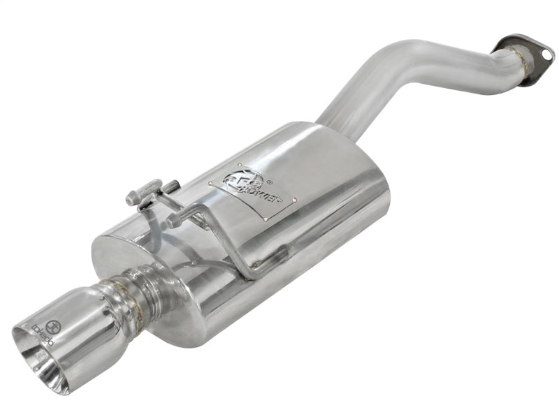 aFe Takeda Exhaust Axle-Back 06-11 Honda Civic Si L4 2.0L 2.5in 304 Stainless Steel - DTX Performance