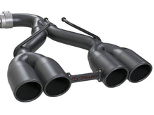 Load image into Gallery viewer, aFe Rebel Series 2.5in. 304 SS C/B Exhaust System 2018 Jeep Wrangler (JL) V6-3.6L - Black Tip - DTX Performance