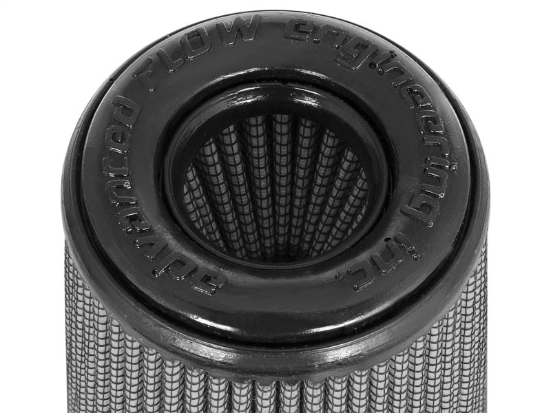 aFe Magnum FLOW Pro DRY S Replacement Air Filter (Pair) F-3.5in. / B-5in. / T-3.5in. (Inv) / H-8in. - DTX Performance