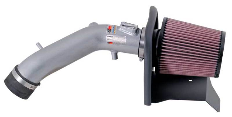 K&N 05-07 Honda Accord L4-2.4L Silver Typhoon Short Ram Intake - DTX Performance