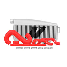 Load image into Gallery viewer, Mishimoto Subaru 02-07 WRX/04-07 STi Top-Mount Intercooler Kit - Powder Coated Silver &amp; Red Hoses - DTX Performance