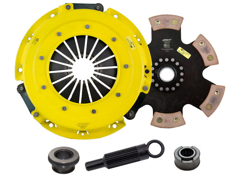 ACT 1993 Ford Mustang HD/Race Rigid 6 Pad Clutch Kit - DTX Performance