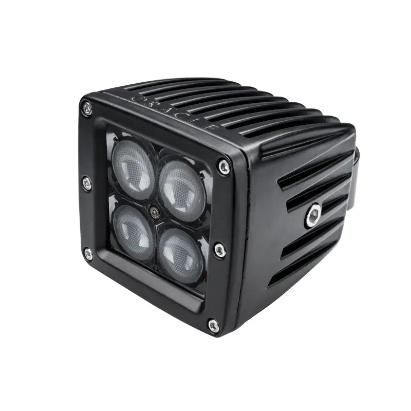 Oracle Black Series - 7D 3in W LED Square Spot/Flood Light - 6000K - DTX Performance