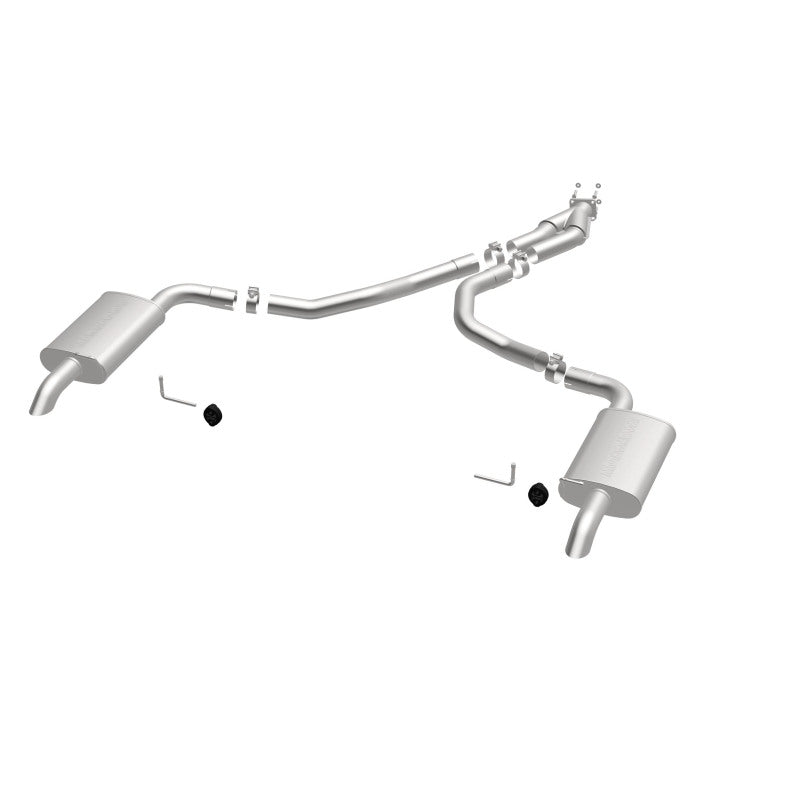 MagnaFlow 75-79 Chevy Corvette V8 5.7L Dual Split Rear Exit Stainless Cat-Back Perf Exhaust - DTX Performance