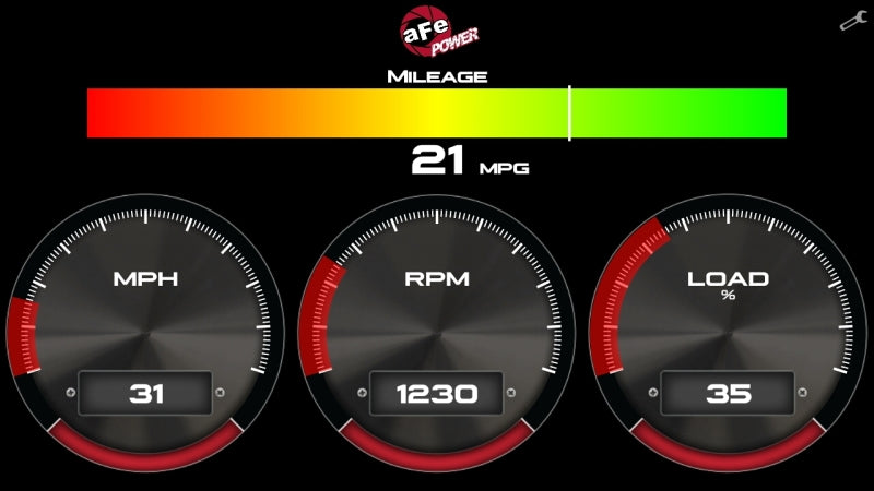 aFe AGD Advanced Gauge Display Digital 5.5in Monitor 08-18 Dodge/RAM/Ford/GM Diesel Trucks - DTX Performance