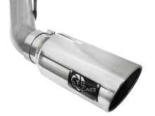 Load image into Gallery viewer, aFe Atlas Exhaust 4in DPF-Back Exhaust Aluminized Steel Polished Tip 11-14 ford Diesel Truck V8-6.7L - DTX Performance